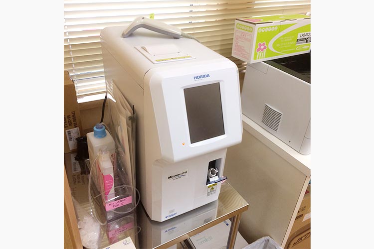 自動血球計数CRP測定装置